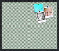 PinPix 28x24 inch Cork Bulletin Board. This Decorative Framed Pin Board Comes with Diamond Pattern in Nile Green Design and Satin Black. Ideal for Home, Office Decor or School (PinPix-380) by PinPixBulletinBoards