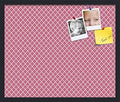 PinPix 24x20 inch Cork Bulletin Board. This Decorative Framed Pin Board Comes with Diamond Pattern in Hot Pink Design and Satin Black. Ideal for Home, Office Decor or School (PinPix-302) by PinPixBulletinBoards