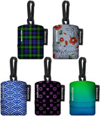 SPUDZ Ultra Variety Pack | Five 6" x 6" Microfiber Towels w/Neoprene Pouches | Premium Microfiber Cleaning Cloths for Laptops, Lenses, Cameras, Screens, and More | 5 Color Variety Pack | Pretty Pack by SPUDZ