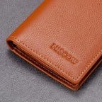 HISCOW Full Grain Leather Business Card Holder Case - Image 7