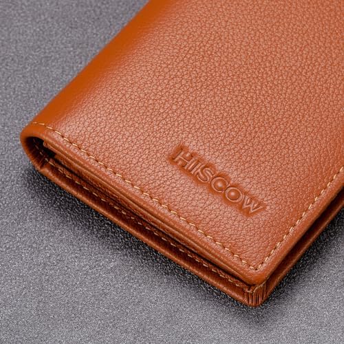 HISCOW Full Grain Leather Business Card Holder Case - Image 7