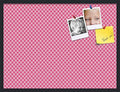 PinPix 32x24 inch Cork Bulletin Board. This Decorative Framed Pin Board Comes with Diamond Pattern in Hot Pink Design and Satin Black. Ideal for Home, Office Decor or School (PinPix-302) by PinPixBulletinBoards