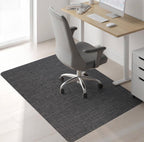 Sycoodeal Chair Mat, 48" x 60" Office Chair Mat for Hardwood and Tile Floor, Heavy Duty Floor Protector for Rolling Chairs, Non-Slip,Computer Mat for Home Office(Dark Coffee) by SYCOODEAL
