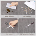 Blvornl Office Chair Mat for Hardwood Floors, Anti-Slip PVC, 35.4"x 55" - Image 5