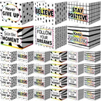 Honoson 24 Pcs Inspirational Privacy Folders for Students by Honoson