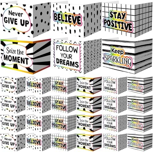 Honoson 24 Pcs Inspirational Privacy Folders for Students by Honoson