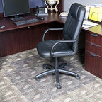 Dimex Office Chair Mat for Low‑Pile Carpet – 45" x 53" Clear Desk Floor Protector with Lip, Smooth Glide PVC for Rolling Chairs - Image 2