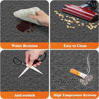 KMAT Office Chair Mat, 46x60in Heavy Duty Hardwood/Tile Floor Protector, Floor Mat Computer Desk Mat for Rolling Chairs, Work, Study, Office, Black - Image 7