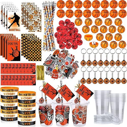 Colarr 321 Pcs Basketball Birthday Gifts Party Favors for Kids Boy school by Colarr
