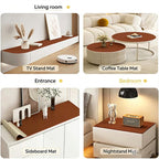 Large Orange Desk Pad Waterproof PU Leather Mouse Mat for Desk 15.5"×45" - Image 6