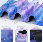 4-in-1 Mouse Pad with Wrist Rest Purple,35.4×15.7in Large Gaming Mouse Pad - Image 5