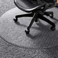 Office Chair Mat for Low-Pile Carpet, 36 in Round, Carpet Protector by Labeta
