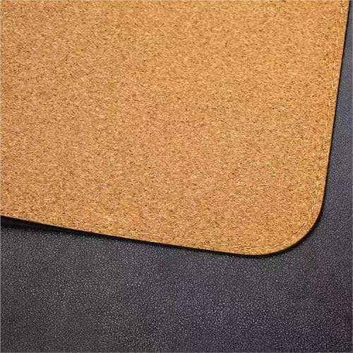 Large Cork and Leather Mouse pad/Desk mat for Office, Computer, and Gaming use; Stain-Resistant and wear-Resistant(B,80 * 40cm) - Image 5