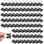 360 Pcs Medium Binder Clips Bulk 1.25 Inch Heavy Duty Paper Clamps, Black Metal Binding Med Clips for Office Supplies and Professional Organization by Unknown