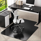 Office Chair Mat for Low Pile Carpet, 36"x48" Smooth Glide with Lip by Unknown
