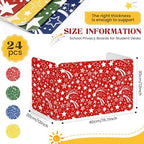 24 Pcs Desk Dividers for Students, Heavy Privacy Boards, Vivid - Image 2