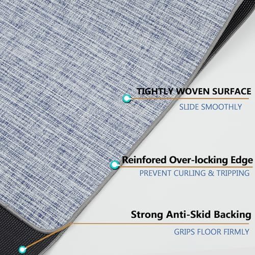 Anti-Slip Office Chair Mat for Hardwood Floor, Desk Computer Chair Mat - Image 3