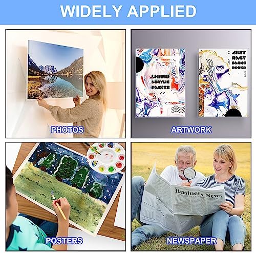 Sherr 2 Pcs 18 x 24 Inches Rigid Print Protectors Clear Hard Plastic Sheet Protectors Poster Sleeves for Protect Store and Display Photographs, Prints and Documents - Image 6