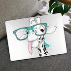 MEEgoodo for M5/M4/M3/M2 MacBook Air 15 inch Case 2026 2025 2024 2023, Case Fit Model (A3448/A3241/A3114/A2941) for MacBook Air 15.3 inch, Funny Giraffe - Image 6