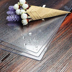 LovePads Frosted Table Cover Protector 36 x 62 in, 1.5mm Thick Plastic Mat - Image 3