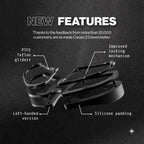 DELTAHUB Carpio G2.0 - Advanced Ergonomic Right-Handed Gaming Wrist Rest for Mouse - Superior Support for Serious Gamers - Anti-Fatigue, Smooth Glide (Large, Right, White) - Image 6