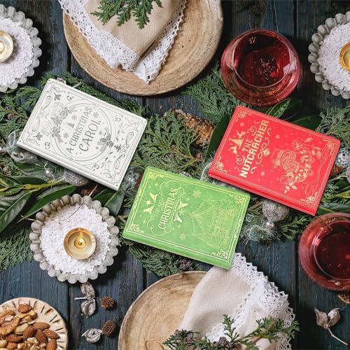 3 Pcs Christmas Coffee Table Books, Decorative Notebook - Image 2