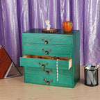 GoooodGIFT Wooden Drawers Small Wooden Box with Drawer, Green - Image 5