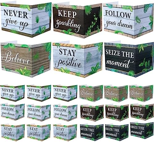 Honoson 24 Pcs Inspirational Privacy Folders for Students by Honoson