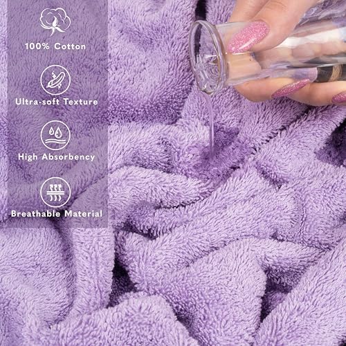 American Soft Linen 100% Cotton Luxury Turkish Towels, 2PC 35x70 Bath Sheet - Image 4