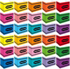 Sherr 30 Pcs Privacy Folders for Students Desk,Glitter Style,Glitter Color by Sherr