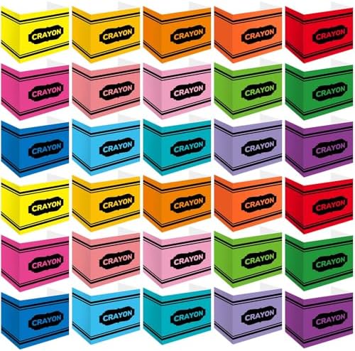 Sherr 30 Pcs Privacy Folders for Students Desk,Glitter Style,Glitter Color by Sherr