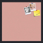 PinPix 20x20 inch Cork Bulletin Board. This Decorative Framed Pin Board Comes with Diamond Pattern in Pink and Beige Design and Satin Black. Ideal for Home, Office Decor or School (PinPix-290) by PinPixBulletinBoards