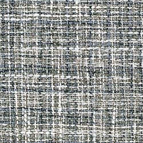 Sweet Home Collection Chair Cushion Memory Foam Pads with Ties Honeycomb Pattern Slip Non Skid Rubber Back Rounded Square 16" x 16" Seat Cover, 4 Pack, Aria Multi Gray - Image 5