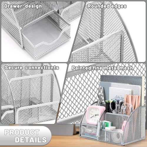 13-in-1 Office Desk Organizer Set for Back to School Supplies Accessories - Image 6