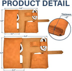 Personalized Leather Cable Bag - Travel Tech Organizer for Charging Cords, Electronics Accessories Storage Pouch for Travel Office Use, Flight Essentials Ideal for Travelers - All My Charging Stuff - Image 4