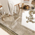 Tempered Glass Chair Mat for Carpet 55"x36", Floor Protector by INFINIGLASS