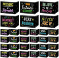 24 PCS Bulk Privacy Shields for Student Desk Blackboard Testing Dividers Motivational Words Desk Privacy Shield Study Boards Panel Partition Folder for Back to School Classroom Teacher Supplies by ClassyWhimsy