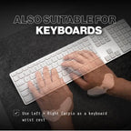 DELTAHUB Carpio G2.0 - Advanced Ergonomic Right-Handed Gaming Wrist Rest for Mouse - Superior Support for Serious Gamers - Anti-Fatigue, Smooth Glide (Large, Right, White) - Image 5