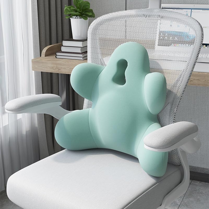 Lumbar Support Pillow for Office Chair, Back Support Pillow for Car, Chair - Image 3