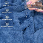 American Soft Linen 100% Cotton Luxury Turkish Towels, 2PC 35x70 Bath Sheet - Image 4