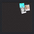 PinPix 15x15 inch Cork Bulletin Board. This Decorative Framed Pin Board Comes with Diamond Pattern in Black Design and Satin Black. Ideal for Home, Office Decor or School (PinPix-120) by PinPixBulletinBoards