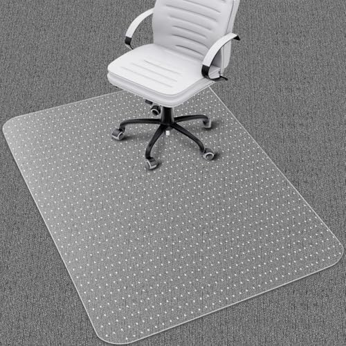 PHOUZIN Office Chair Mat for Carpet: 48"x36" Clear Desk Chair Mat by PHOUZIN