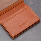 HISCOW Full Grain Leather Business Card Holder Case - Image 6