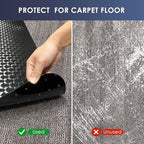 Vicwe Office Chair Mat for Carpet, 55"x36" Heavy Duty Chair Mat with Studs - Image 4