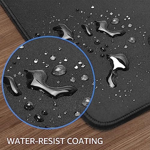 KTRIO Oversized Gaming Mouse Pad Desk Mat for Gamer, 47.3" x 23.6", Black - Image 5