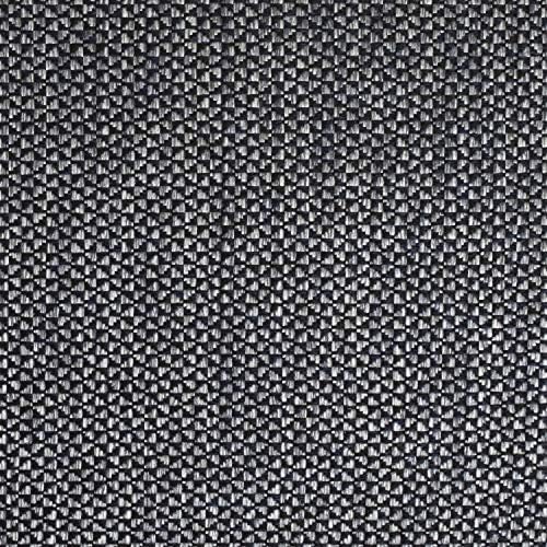 Sweet Home Collection Chair Cushion Memory Foam Pads with Ties Honeycomb Pattern Slip Non Skid Rubber Back Rounded Square 16" x 16" Seat Cover, 6 Pack, Cameron Black Gray (Chair Pads with Ties) - Image 2