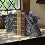 Design Toscano Castle Dragon Gothic Decor Decorative Bookend Statues, 8 - Image 2
